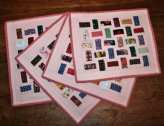Roman Squares in Pink: Place Mat